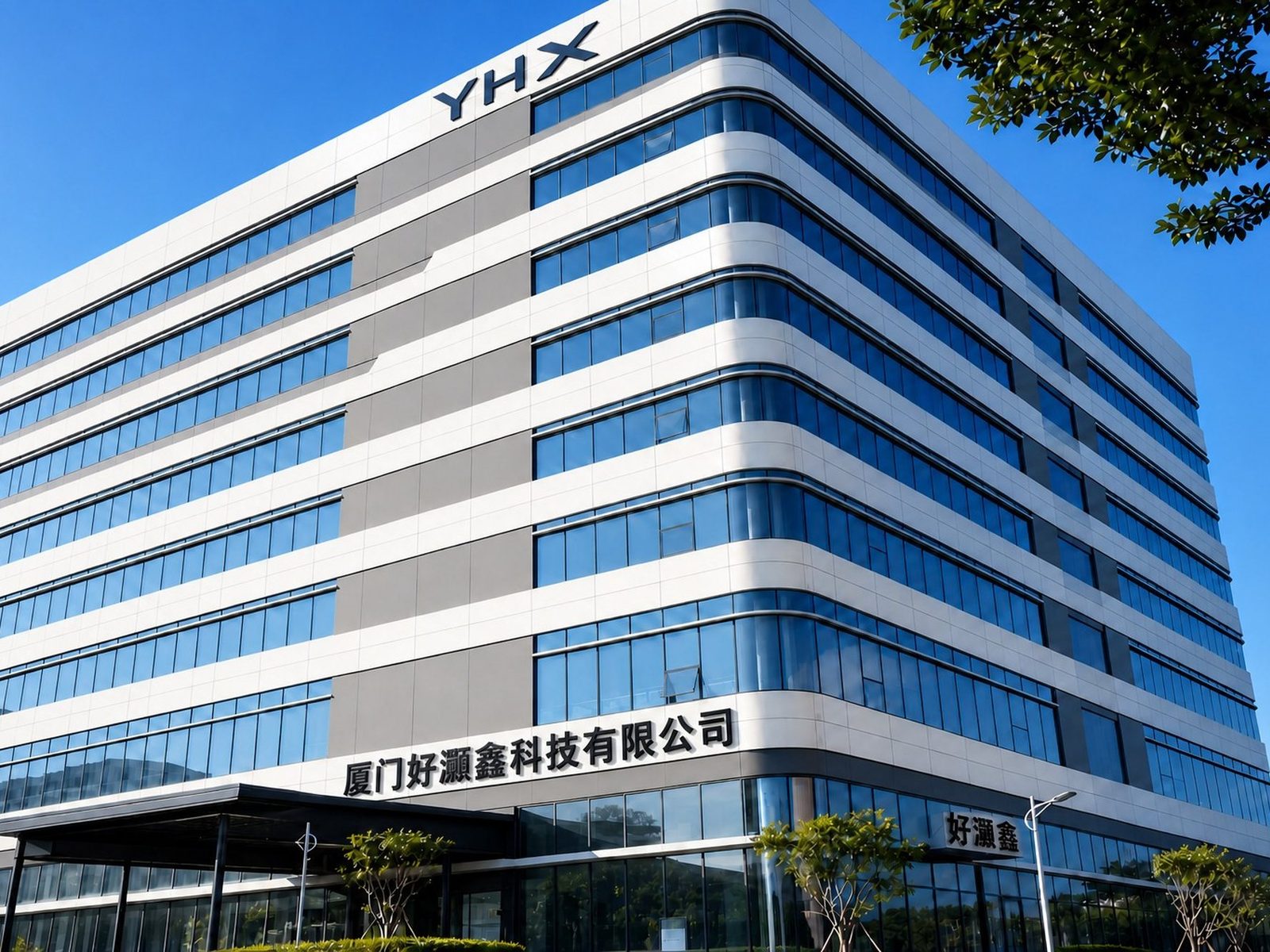 The machining plant in Tong'an, Xiamen